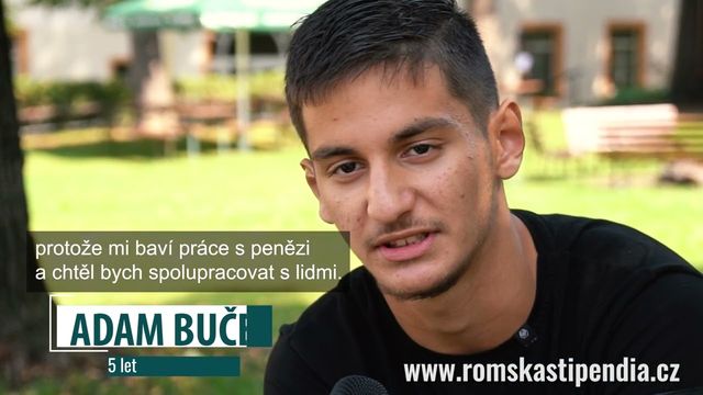 Adam Bužek – Chci vystudovat, najít si dobrou práci a založit rodinu